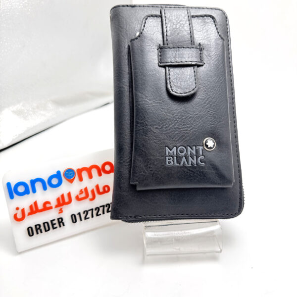 Mont Blanc Mirror Black Hand Wallet