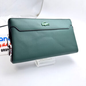 Green handbag with password lock