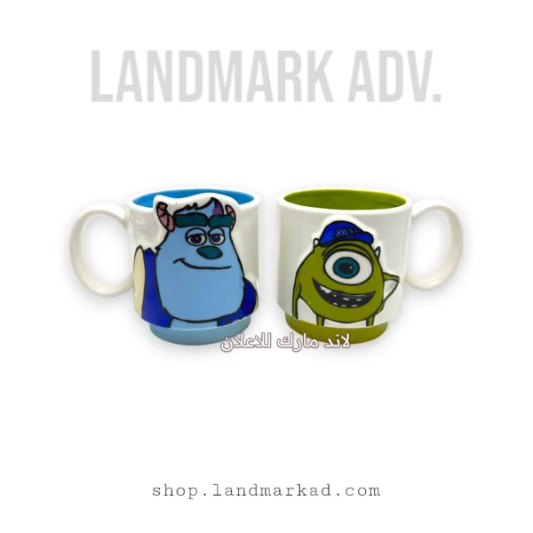 3D Monsters, Inc. coffee mug