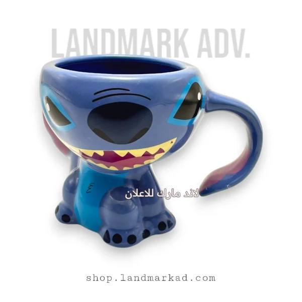 3D Stitch coffee mug