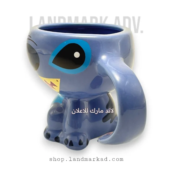 3D Stitch coffee mug