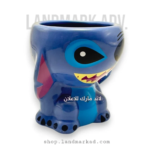 3D Stitch coffee mug