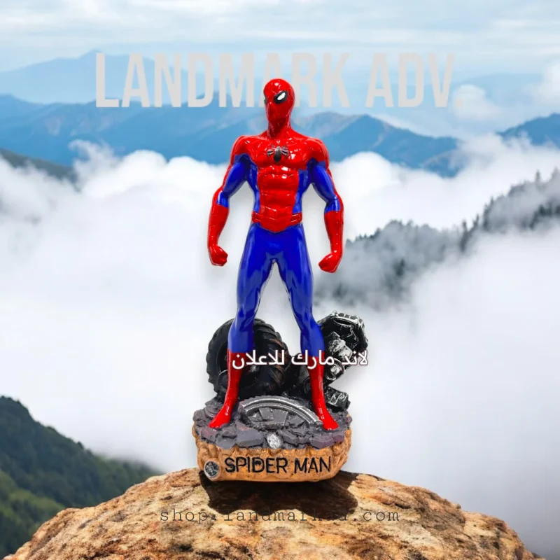 Statue Of Spider Man STAND