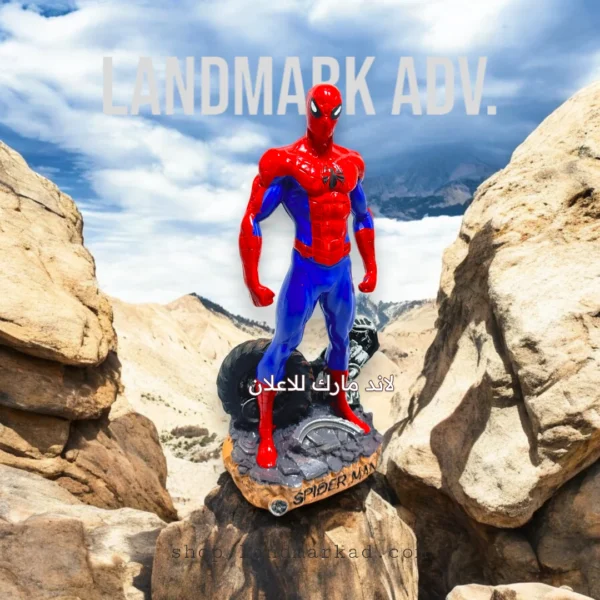 Statue Of Spider Man STAND