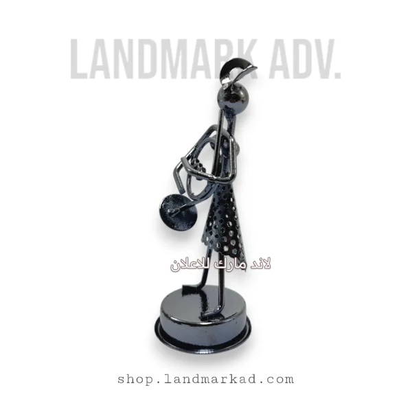 Nuts & Bolts Metal Brass Player Figurine